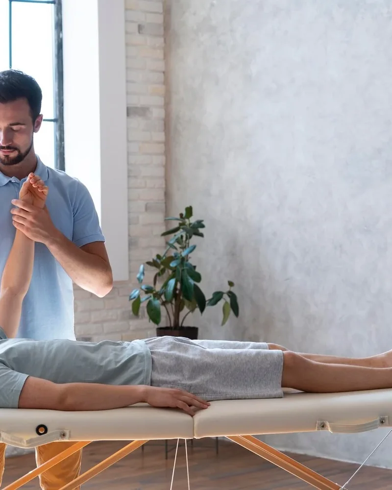 Hands-on manual therapy treatment